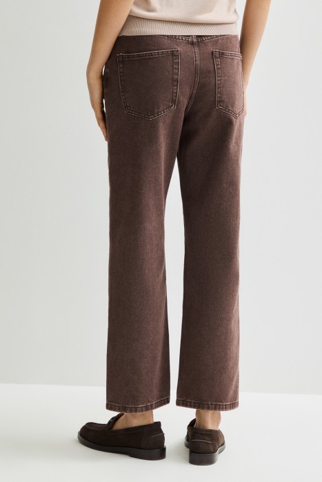 джинсы укороченные по цене 3350 руб вид справа