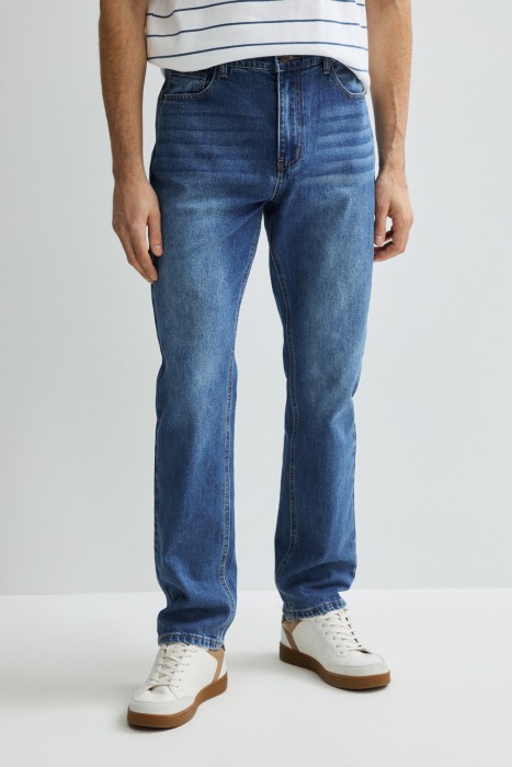 джинсы зауженные от бренда снежная королева вид слева