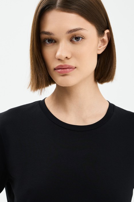 футболка из хлопка из россии вид сбоку