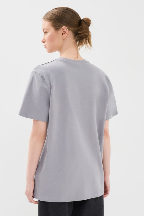 футболка из хлопка по цене 630 руб вид справа