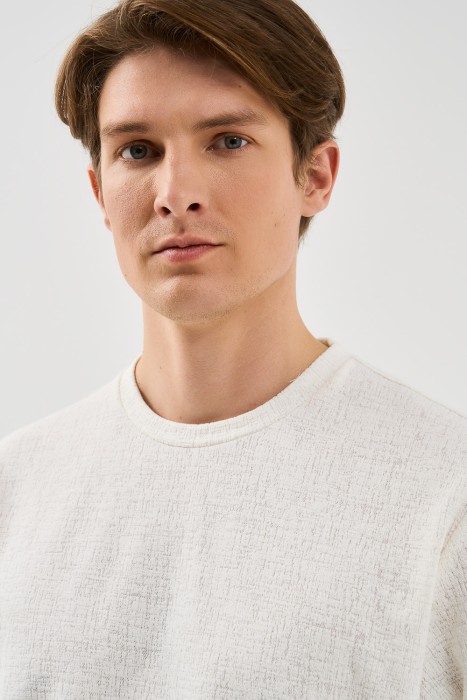 футболка из хлопка из россии вид сбоку