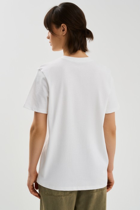 футболка из хлопка по цене 630 руб вид справа