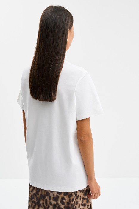 футболка из хлопка по цене 720 руб вид справа