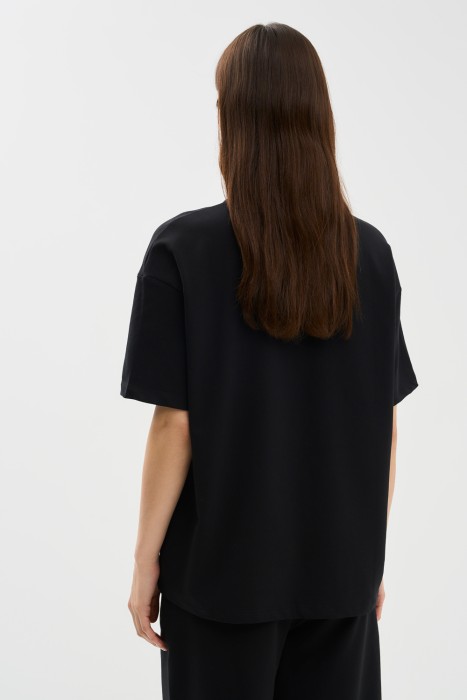 футболка из хлопка по цене 910 руб вид справа