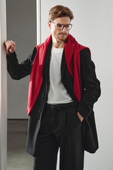 футболка из хлопка от бренда снежная королева вид слева