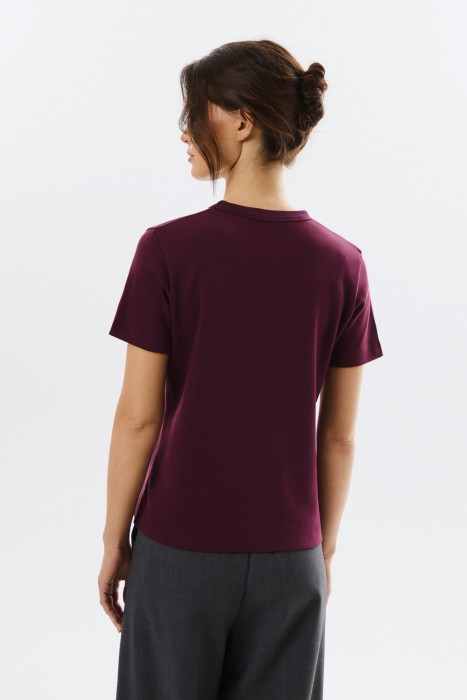 футболка из хлопка по цене 1200 руб вид справа