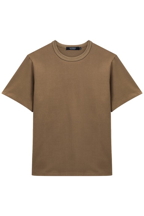 футболка из хлопка из россии вид сбоку