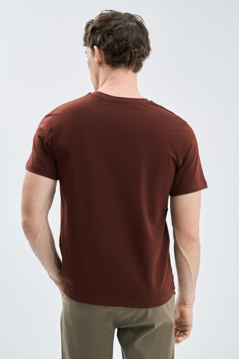 футболка из хлопка по цене 520 руб вид справа