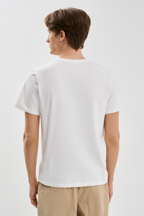 футболка из хлопка по цене 940 руб вид справа