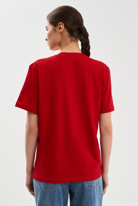 футболка оверсайз по цене 560 руб вид справа