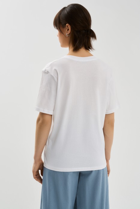 футболка оверсайз по цене 560 руб вид справа