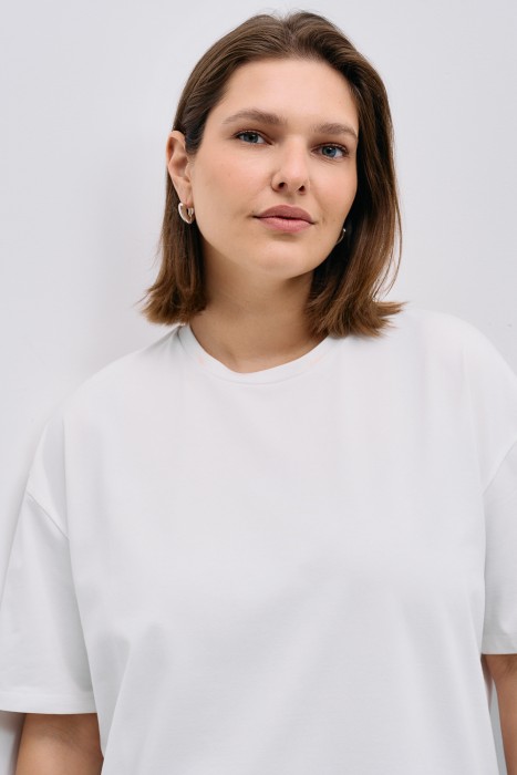 футболка оверсайз из россии вид сбоку