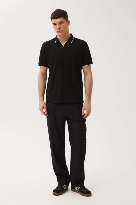 футболка-поло от бренда снежная королева вид слева