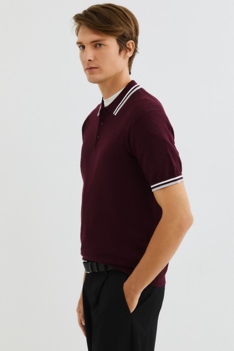 футболка-поло от бренда снежная королева вид слева