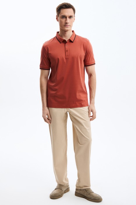 футболка-поло от бренда снежная королева вид слева