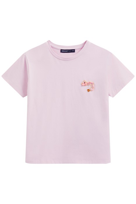 футболка с декором из россии вид сбоку