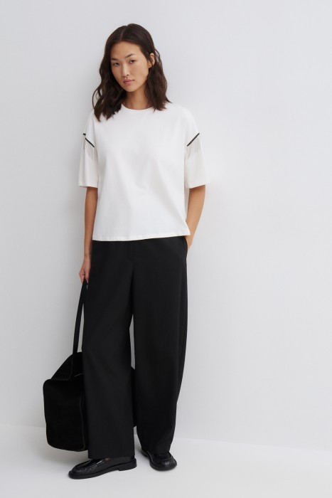 футболка с декором 815656003 фотография