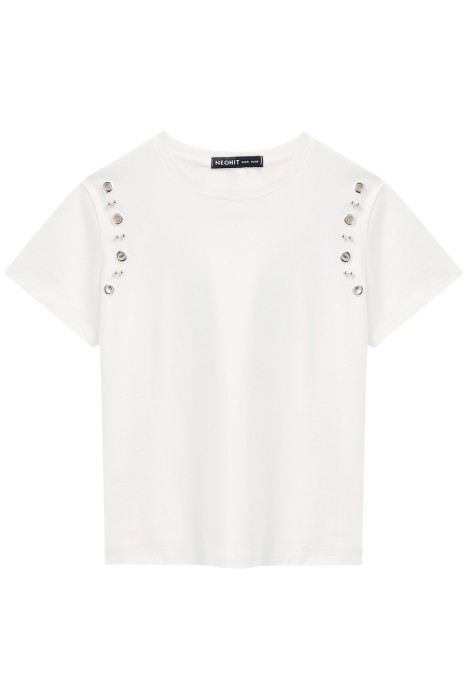 футболка с люверсами из россии вид сбоку