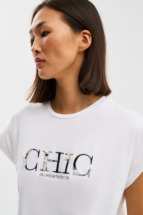 футболка с надписью по цене 960 руб вид справа