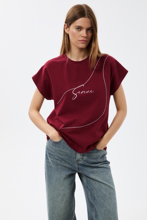 футболка с надписью 815640003 фотография