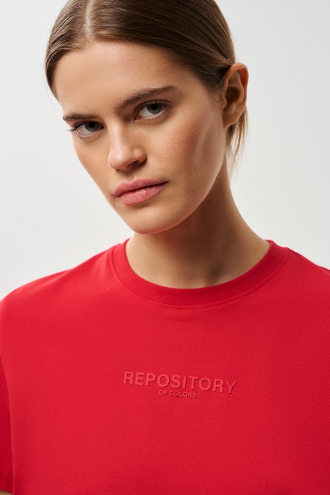 футболка с надписью из россии вид сбоку