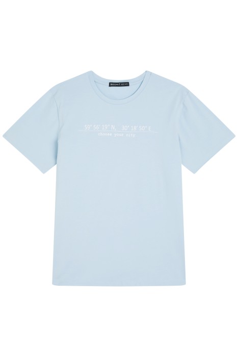 футболка с принтом из россии вид сбоку