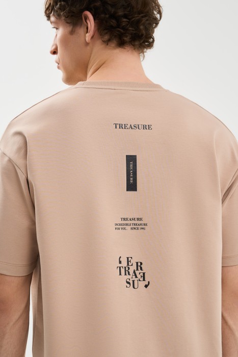 футболка с принтом по цене 1130 руб вид справа