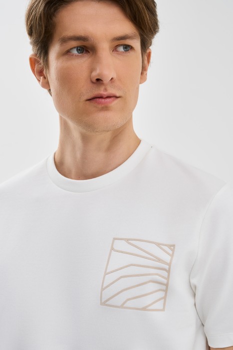 футболка с принтом по цене 1440 руб вид справа