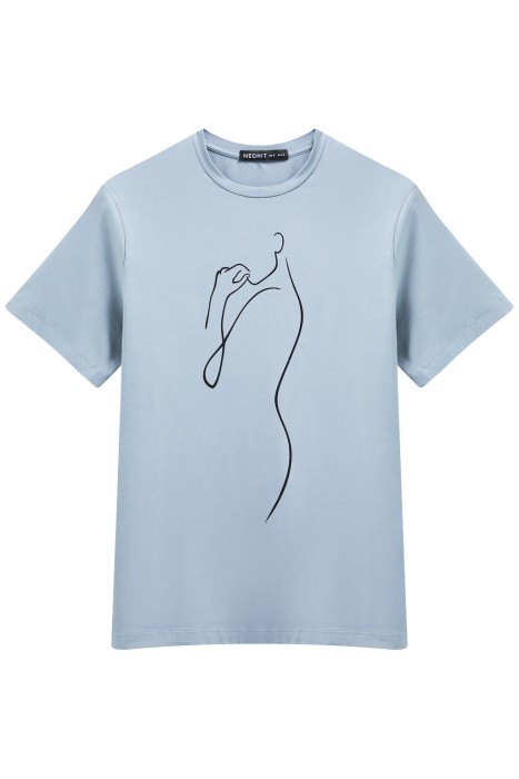 футболка с принтом из россии вид сбоку