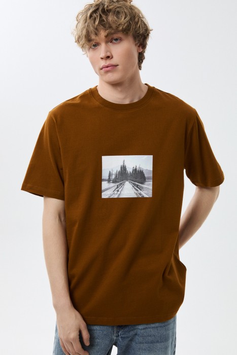 футболка с принтом 806642003 фотография