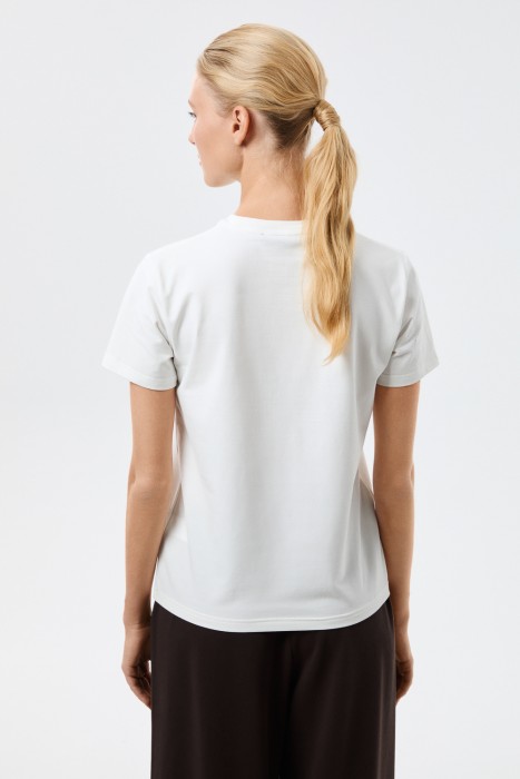 футболка с принтом по цене 1560 руб вид справа