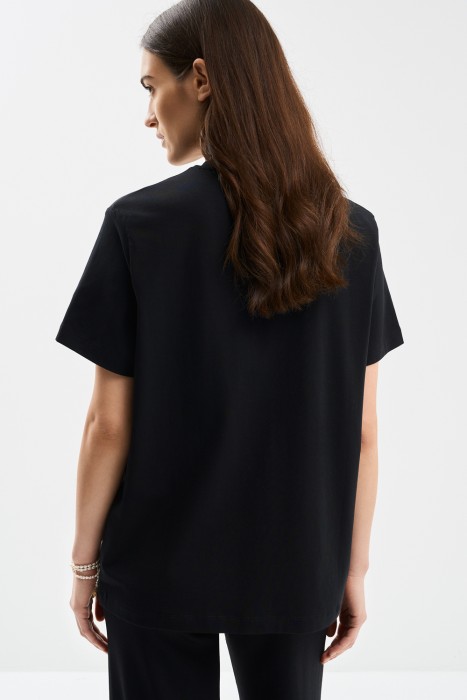 футболка с принтом по цене 720 руб вид справа