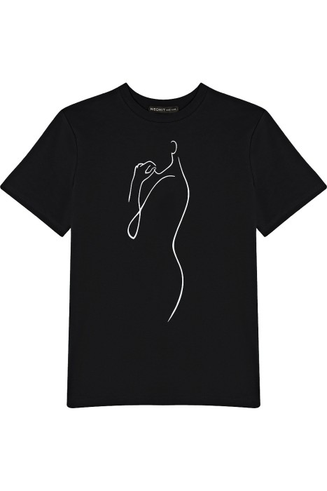 футболка с принтом из россии вид сбоку