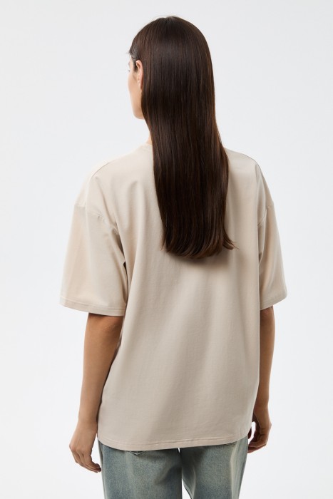 футболка с принтом по цене 1560 руб вид справа