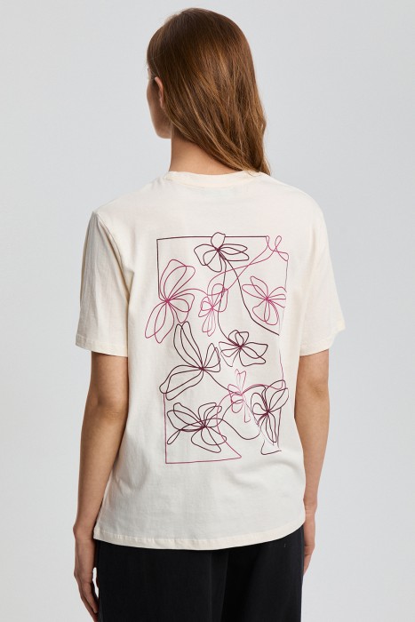 футболка с принтом по цене 1530 руб вид справа