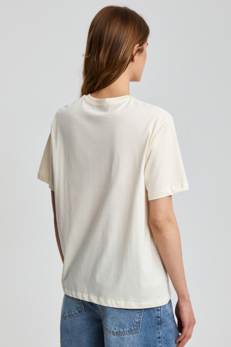 футболка с принтом по цене 1530 руб вид справа