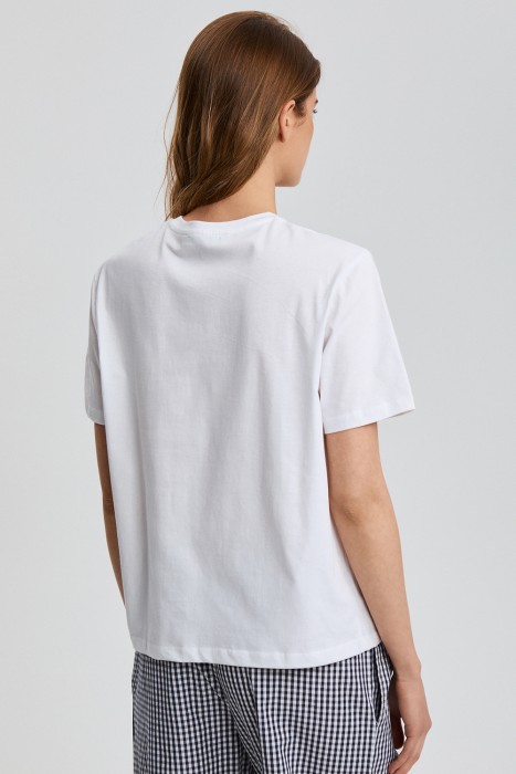 футболка с принтом по цене 1530 руб вид справа