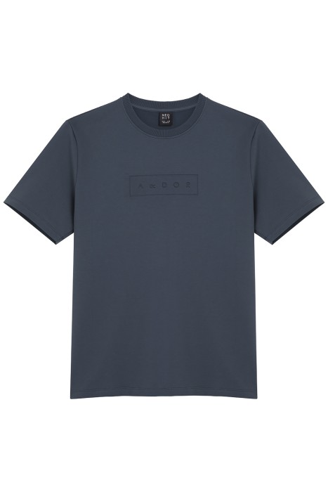 футболка с тиснением из россии вид сбоку