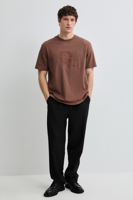 футболка с вышивкой 799550003 фотография