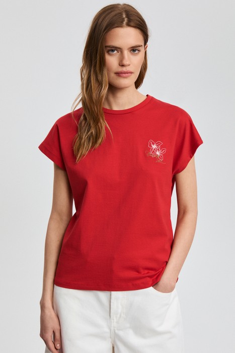 футболка с вышивкой 805833003 фотография
