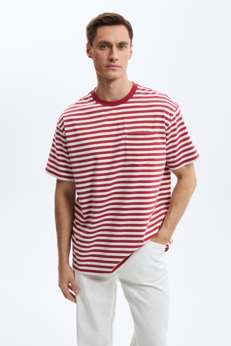 футболка в полоску 806643003 фотография