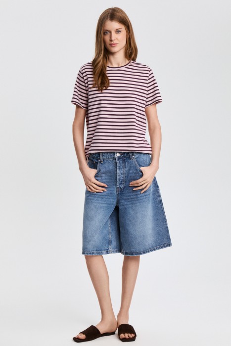 футболка в полоску 805853003 фотография