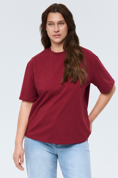 футболка от бренда снежная королева вид слева