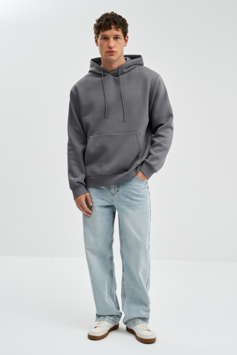 худи с капюшоном от бренда снежная королева вид слева