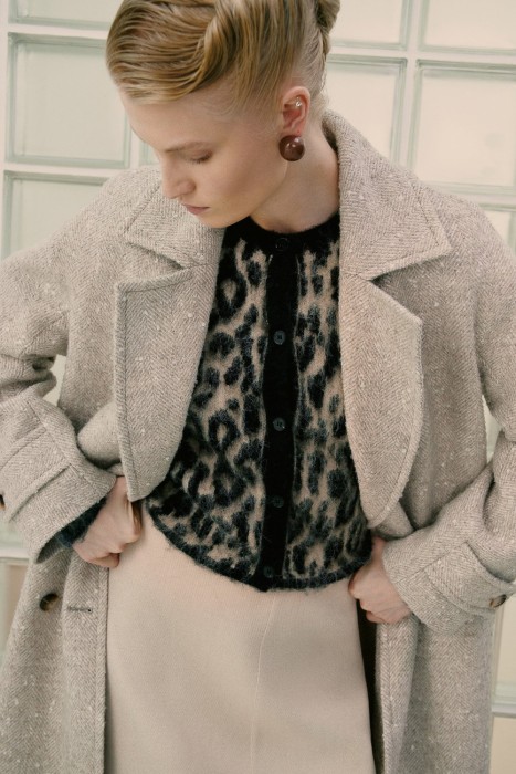 кардиган с анималистичным принтом 786380003 фотография