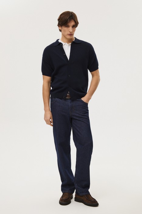 кардиган с короткими рукавами от бренда снежная королева вид слева