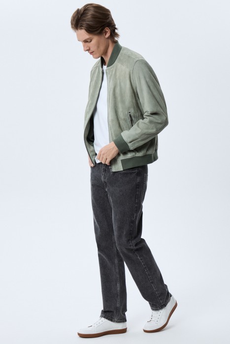 кеды из натуральной кожи от бренда снежная королева вид слева