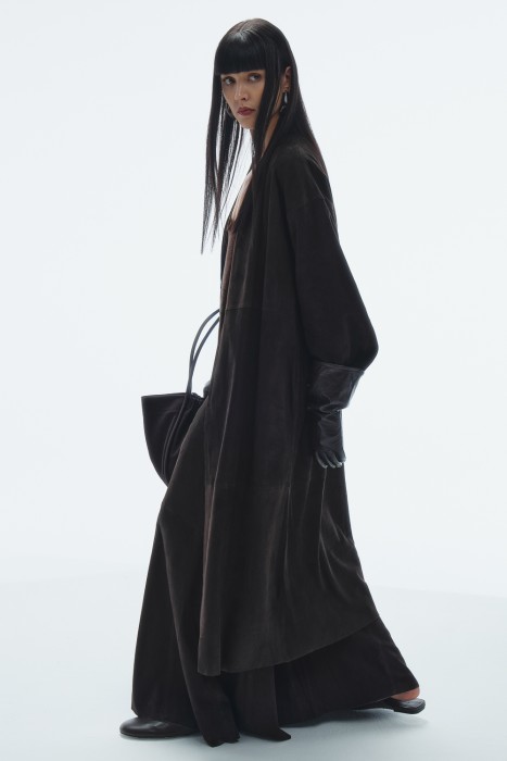 кимоно из натуральной  замши 811751003 фотография