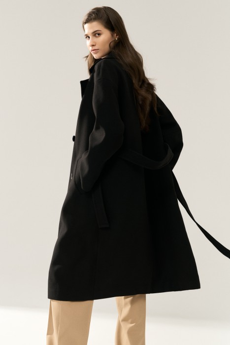 классическое двубортное пальто по цене 11120 руб вид справа