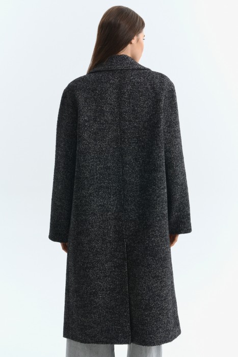 классическое пальто по цене 8050 руб вид справа